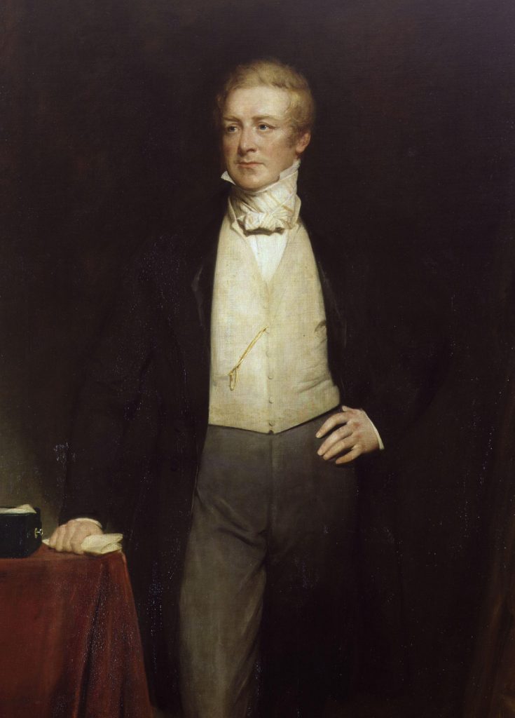 Image of the British statesman Robert Peel (known as “the founder of modern policing”)
